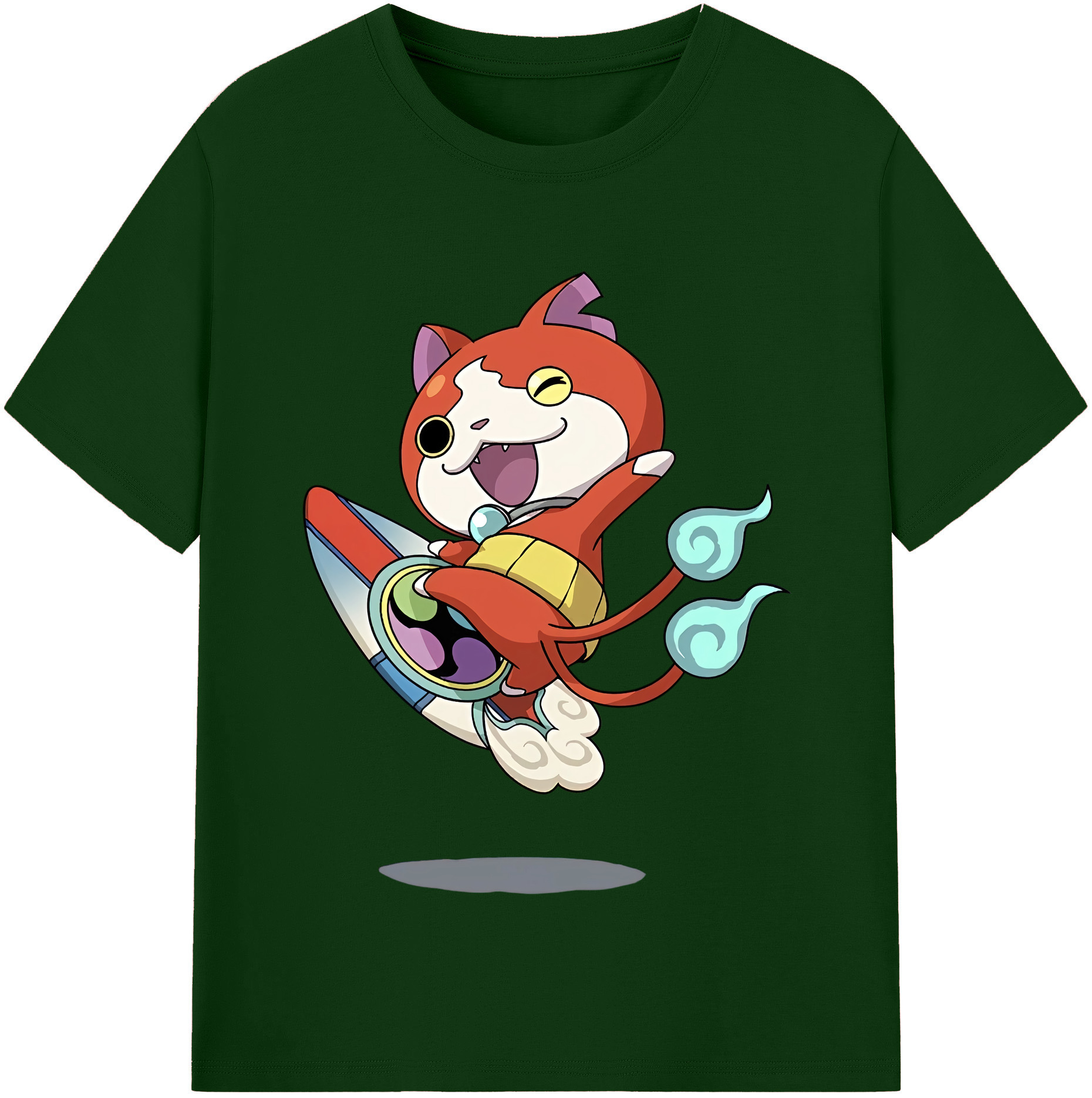 （画像用） 妖怪ウォッチ Yo-kai Watch 綿100％半袖Tシャツ（フロントプリント）